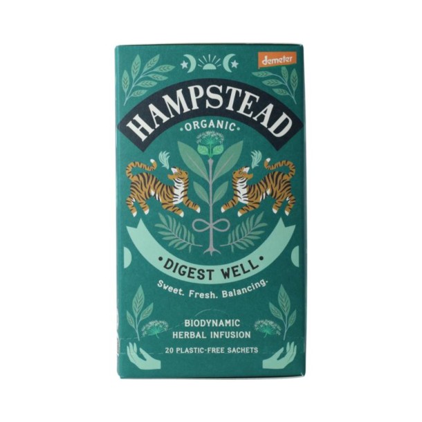 Hampstead Thee digest well bio demeter (40 Gram)