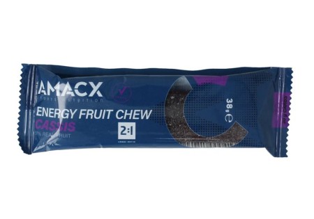 Amacx Energy fruit chew cassis (38 Gram)
