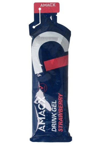 Amacx Energy drink gel strawberry (60 Milliliter)