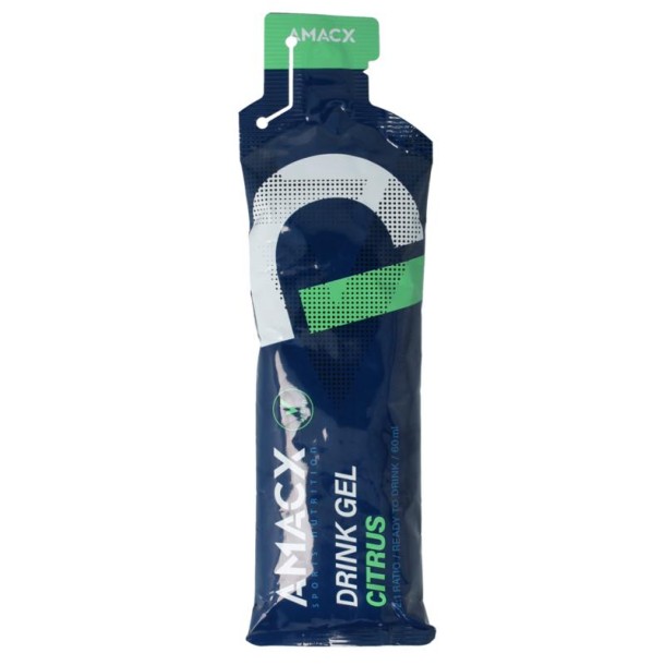 Amacx Energy drink gel citrus (60 Milliliter)