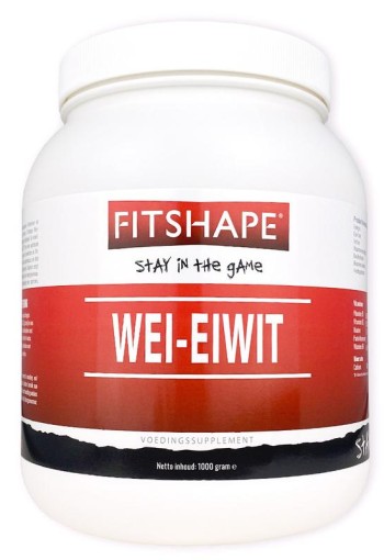 Fitshape Wei eiwit choco (1 Kilogram)