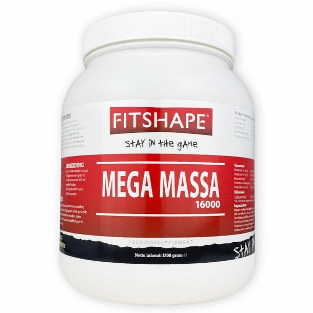 Fitshape Mega 16000 I vanille (1200 Gram)