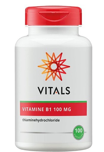 Vitals Vitamine B1 thiamine 100 mg (100 Capsules)