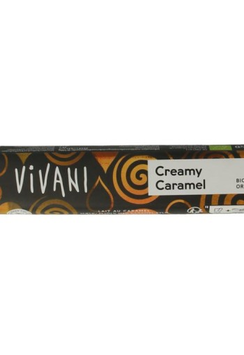 Vivani Chocolate To Go creamy caramel bio (40 Gram)