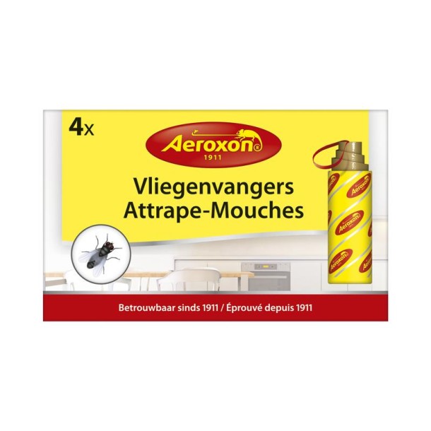 Aeroxon Vliegenvangers (4 Stuks)