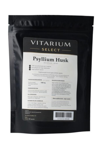 Natuurlijk.fit Psylliumvezels 500mg (200 Capsules)