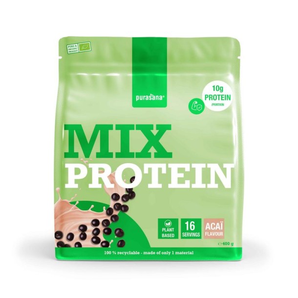 Purasana Plant protein mix rode biet bio (400 Gram)