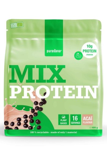 Purasana Plant protein mix rode biet bio (400 Gram)