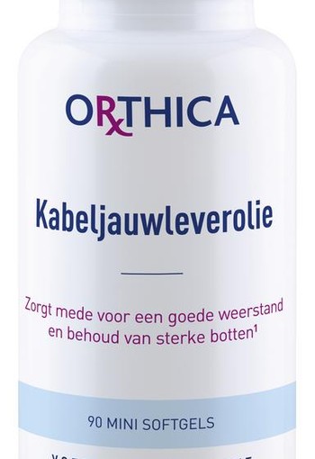 Orthica Kabeljauwleverolie (90 Capsules)