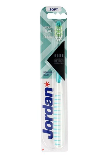 Jordan Tandenborstel individual clean soft 1 Stuks