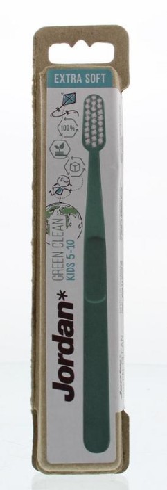 Jordan Tandenborstel green clean kids extra soft 1 st