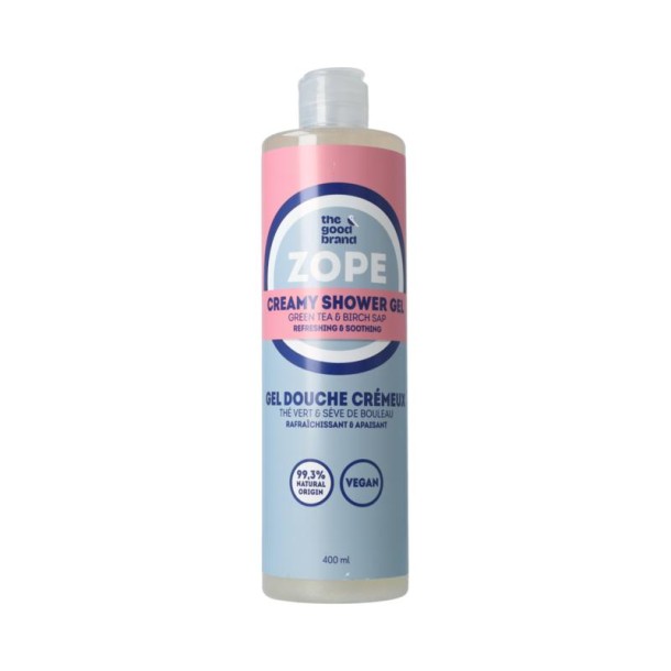 The Good Brand Green Tea - Birch- Betaine Shower Cream (400 Milliliter)