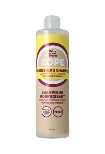 The Good Brand Natural Coconut & Flaxseed Shampoo (400 Milliliter)