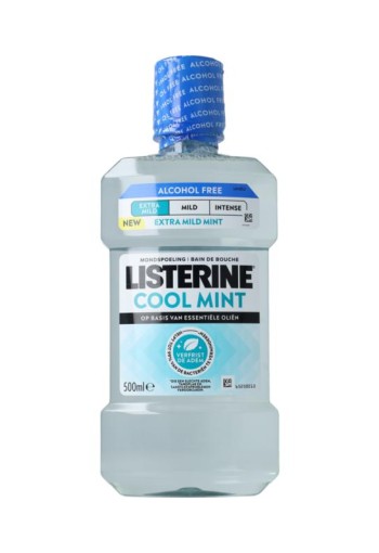Listerine Listerine Coolmint AlcoholFree Extra Mild 500ml (500 Milliliter)