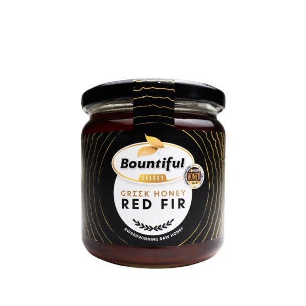 Bountiful select Griekse rauwe honing red fir/rode spar (500 Gram)