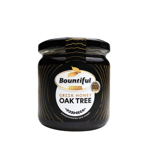 Bountiful select Griekse rauwe honing oak tree/eiken (500 Gram)