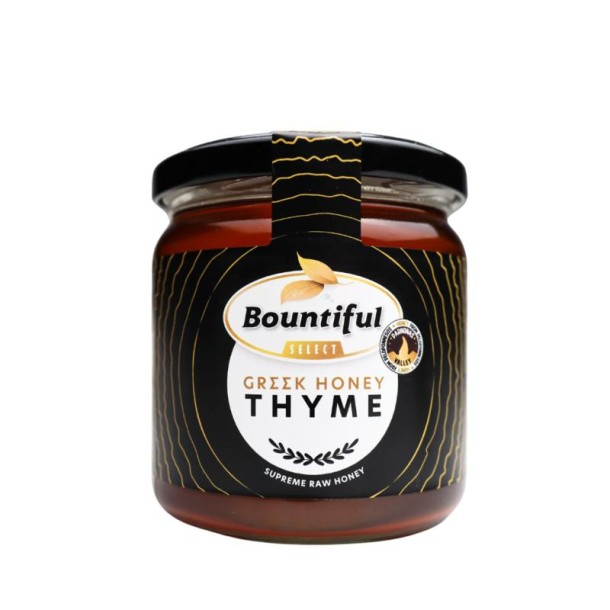 Bountiful select Griekse rauwe honing thyme/tijm (500 Gram)