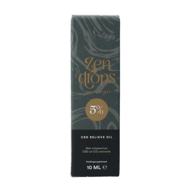 Zendrops CBD olie 5% hennepzaadolie (10 Milliliter)