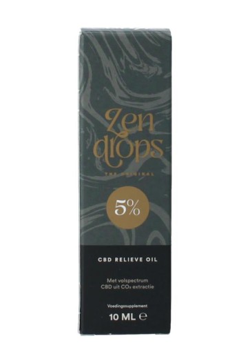 Zendrops CBD olie 5% hennepzaadolie (10 Milliliter)