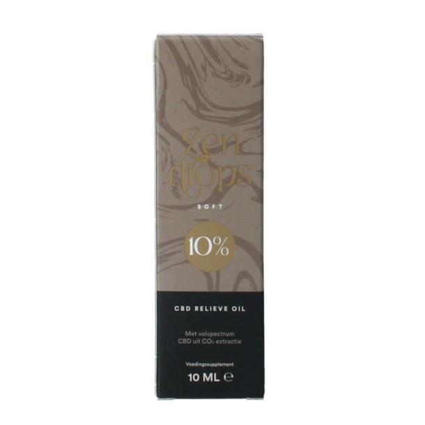 Zendrops CBD olie soft 10% (10 Milliliter)