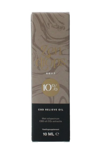 Zendrops CBD olie soft 10% (10 Milliliter)