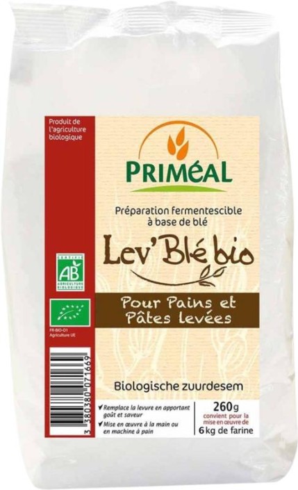 Primeal Zuurdesem tarwe bio (260 Gram)