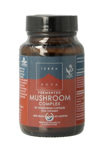 Terranova Fermented mushroom complex (50 Vegetarische capsules)