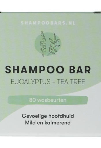 Solyd Shampoo bar eucalyptus tea tree (60 Gram)