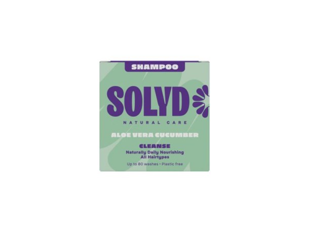 Solyd Shampoo Bar Aloe Vera Cucumber (60 Gram)
