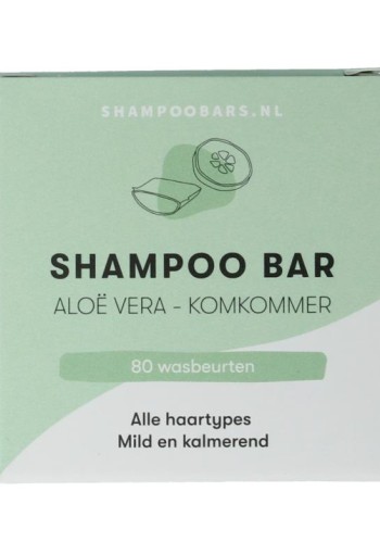 Solyd Shampoo bar aloe vera cucumber (60 Gram)