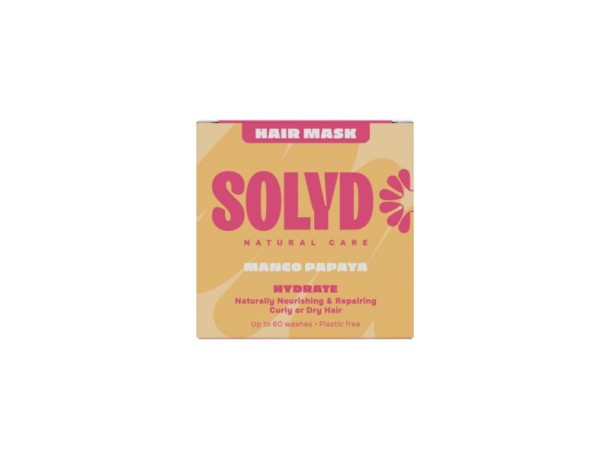 Solyd Hair Mask Bar Mango Papaya (45 Gram)