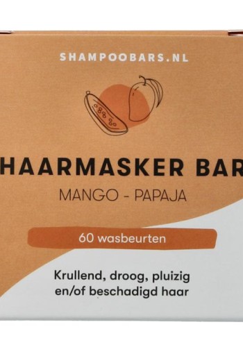 Solyd Hair mask bar mango papaja (45 Gram)
