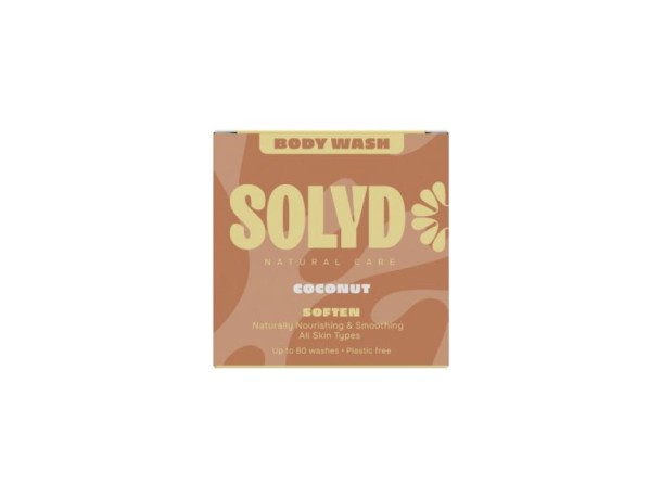 Solyd Body Wash Bar Coconut (60 Gram)