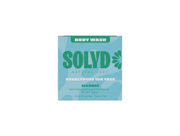Solyd Body Wash Bar Eucalyptus Tea Tree (60 Gram)