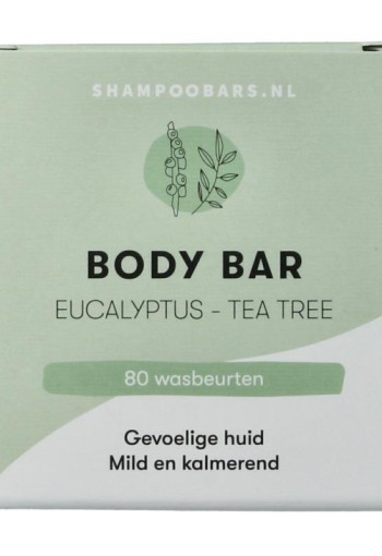 Solyd Body bar eucalyptus & tea tree (60 Gram)