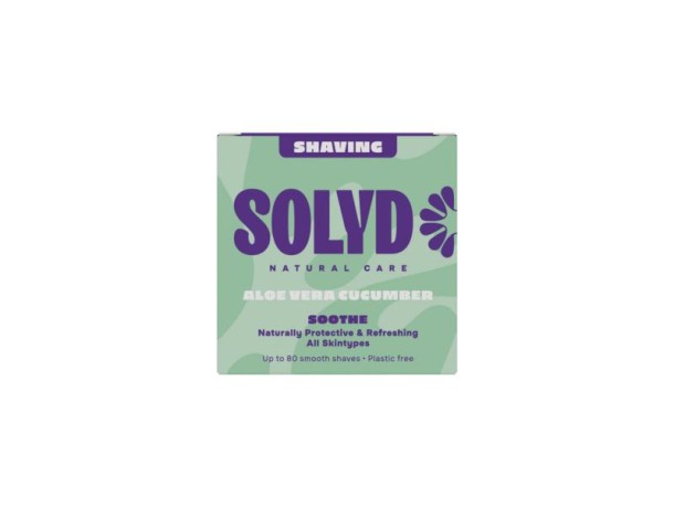 Solyd Shaving Bar Aloe Vera Cucumber (60 Gram)