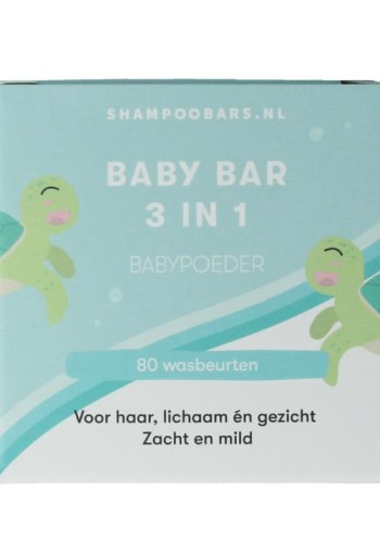Solyd 3-in-1 Baby bar babypoeder (60 Gram)