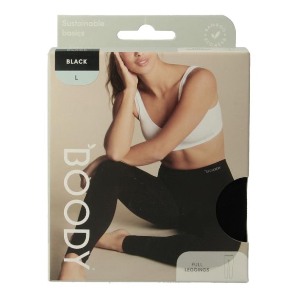 Boody Legging enkellang zwart L (1 Stuks)