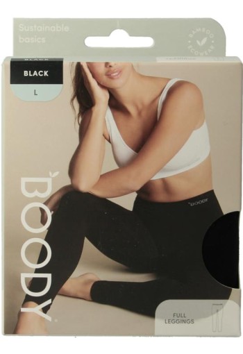 Boody Legging enkellang zwart L (1 Stuks)