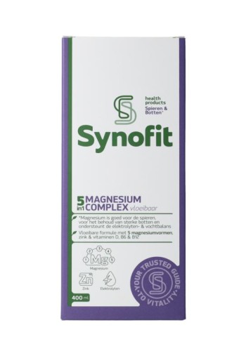 Synofit 5in1 Magnesium complex vloeibaar (400 Milliliter)