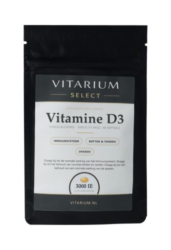 Natuurlijk.fit Vitamine D3 3000 UI (60 Softgels)