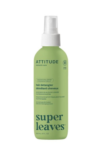 Attitude Super leaves anti klit haarspray olive leaves (240 Milliliter)