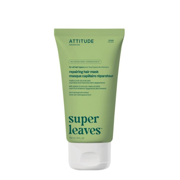 Attitude Super leaves herstellend haarmasker fabulous oils (150 Gram)