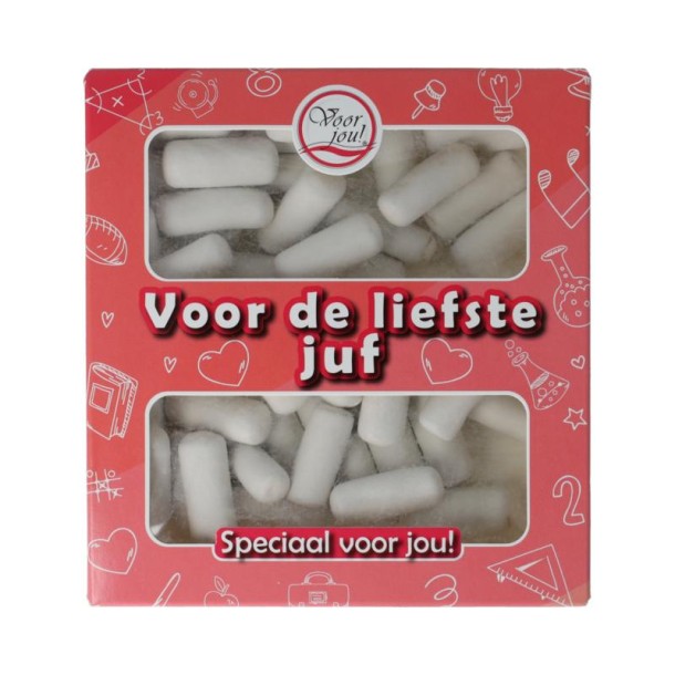 Voor Jou! Tablet het zit d'rop, bedankt juf (150 Gram)