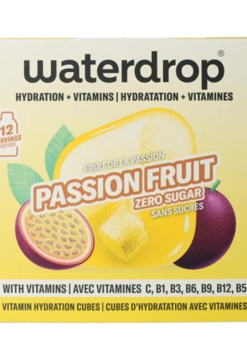 Waterdrop Microdrink sky passion fruit bruistabletten (12 Stuks)