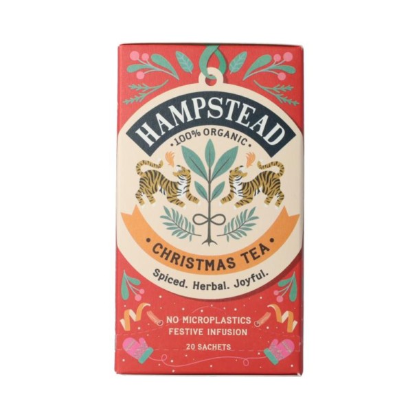 Hampstead Christmas tea bio (20 Zakjes)