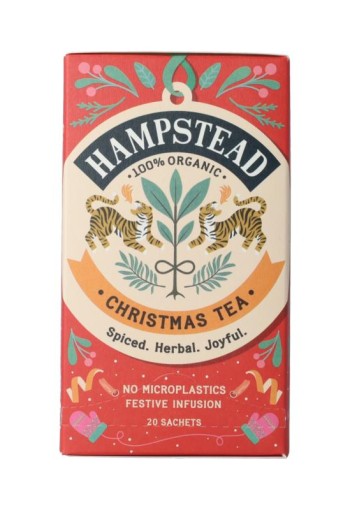 Hampstead Christmas tea bio (20 Zakjes)
