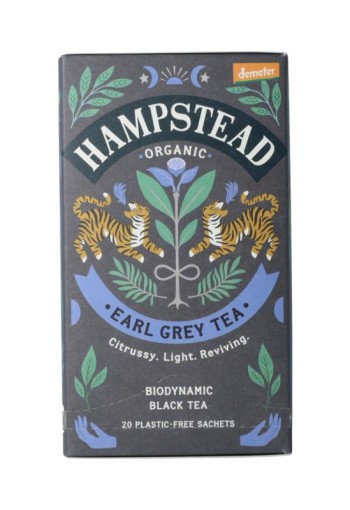 Hampstead Thee earl grey bio demeter (20 Zakjes)