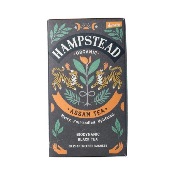 Hampstead Thee assam bio demeter (20 Zakjes)