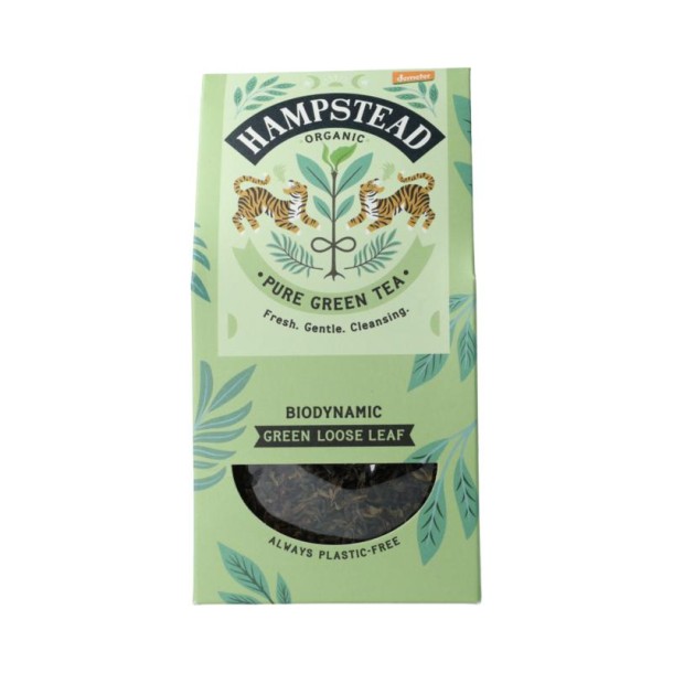 Hampstead Groene thee los bio demeter (100 Gram)